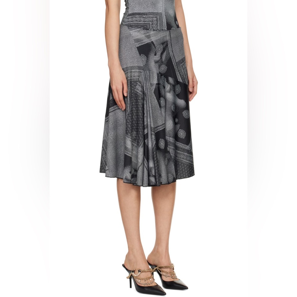 MIAOU Black & White Mila Midi Skirt - New with Tag!